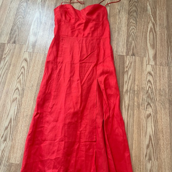 NWT Reformation Nebraska Dress Hot Day Size 12 - Picture 5 of 13